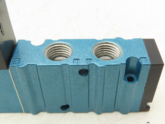 MAC 411A-BOA-DM-DFFJ-1KJ Pneumatic Air Valve 1/4" NPT 5/2-Way NO 24V 20-120 PSI