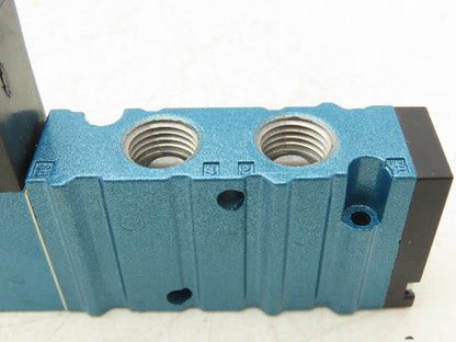 MAC 411A-BOA-DM-DFFJ-1KJ Pneumatic Air Valve 1/4" NPT 5/2-Way NO 24V 20-120 PSI