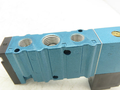 MAC 411A-BOA-DM-DFFJ-1KJ Pneumatic Air Valve 1/4" NPT 5/2-Way NO 24V 20-120 PSI
