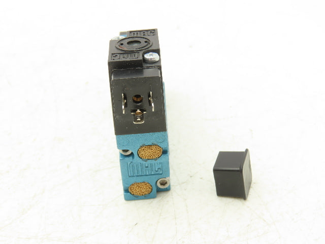 MAC 411A-BOA-DM-DFFJ-1KJ Pneumatic Air Valve 1/4" NPT 5/2-Way NO 24V 20-120 PSI