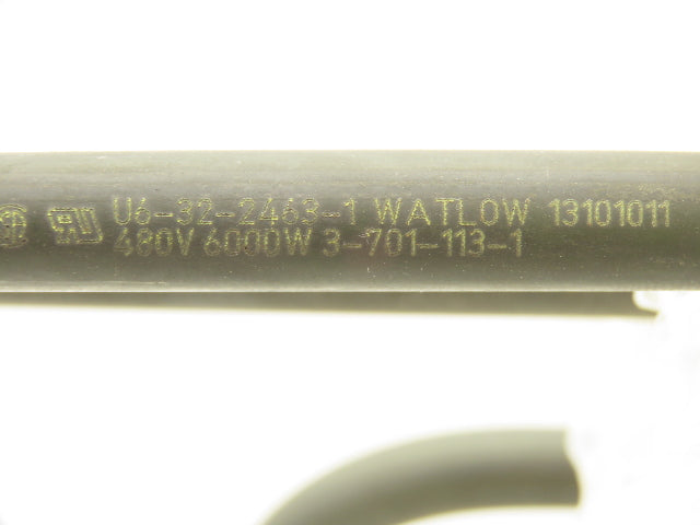 Watlow U6-32-2463-1 Heating Element Tubular Heater 480V 6000 Watt 3-701-113-1