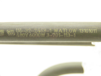 Watlow U6-32-2463-1 Heating Element Tubular Heater 480V 6000 Watt 3-701-113-1