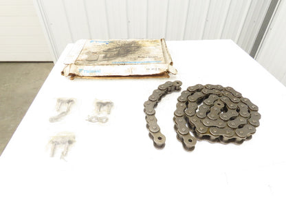Tsubaki RS 140 RIV Roller Chain 1-3/4" Pitch Riveted 8' 4"L w/Master Links