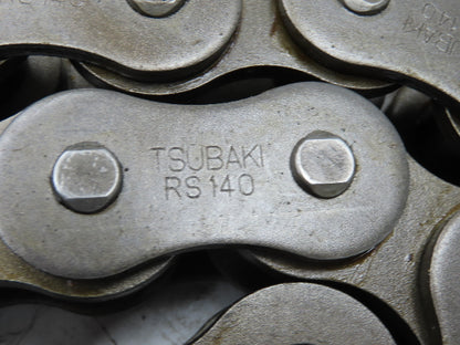 Tsubaki RS 140 RIV Roller Chain 1-3/4" Pitch Riveted 8' 4"L w/Master Links