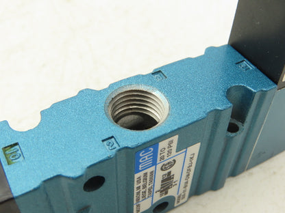 MAC 52A-31-BOA-DM-DFBJ-1KJ Pneumatic Air Valve 1/4" NPT 3/2-Way NO 24V 120 PSI