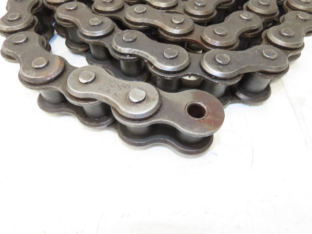 Diamond 140 Roller Chain 1-3/4" Pitch Riveted 8' 7"L w/Master Link