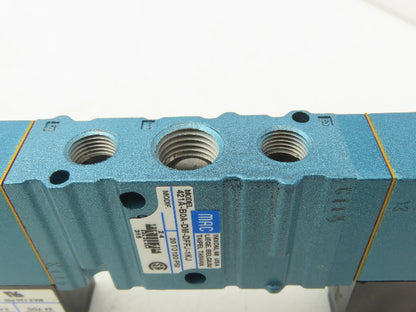 MAC 421A-BOA-DM-DFFJ-1KJ Pneumatic Air Valve 1/4"NPT 4-Way 5/2 NO 24V 20-120 PSI