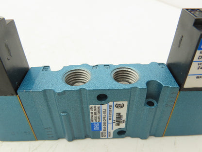 MAC 421A-BOA-DM-DFFJ-1KJ Pneumatic Air Valve 1/4"NPT 4-Way 5/2 NO 24V 20-120 PSI