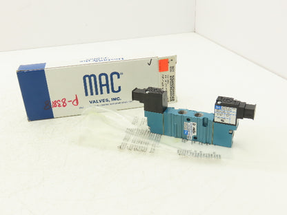 MAC 421A-BOA-DM-DFFJ-1KJ Pneumatic Air Valve 1/4"NPT 4-Way 5/2 NO 24V 20-120 PSI