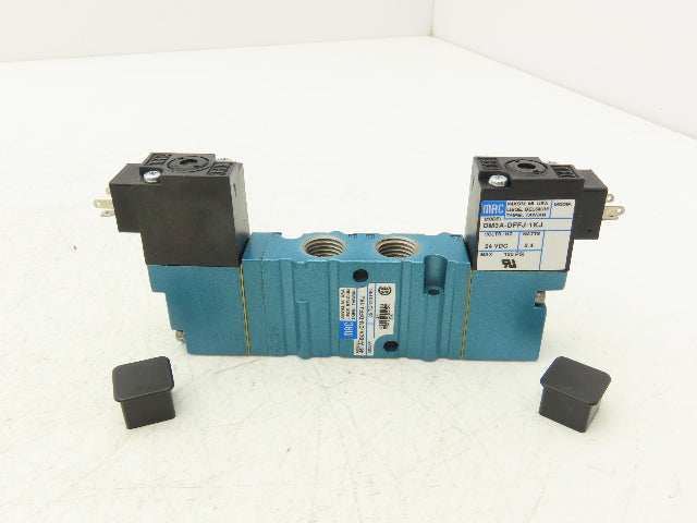 MAC 461A-BOA-DM-DFFJ-1KJ Pneumatic Air Valve 1/4"NPT 5/3 NO 24V 35-120 PSI