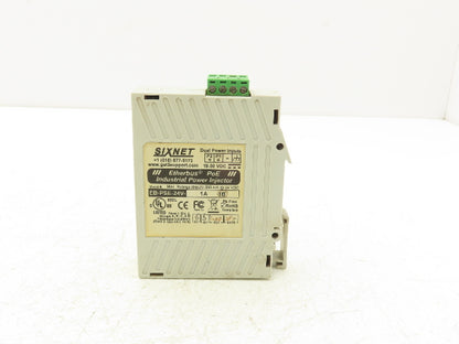 Sixnet EB-PSE-24V-1A 1B Industrial Ethernet PoE Power Injector 24VDC