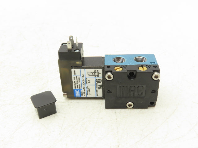 MAC 46A-AA2-JDCO-1KJ Pneumatic Air Valve 1/8" NPT 4-Way/2-Pos  24V 120 PSI