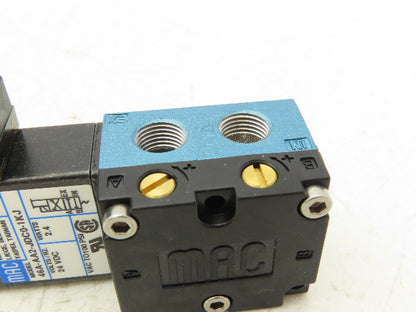 MAC 46A-AA2-JDCO-1KJ Pneumatic Air Valve 1/8" NPT 4-Way/2-Pos  24V 120 PSI