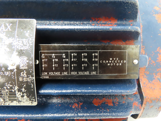 Marathon EJ256THFNA8038BBL Bluemax AC Motor 20Hp 1775 RPM 230/460V 3PH 256TC