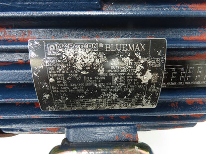 Marathon EJ256THFNA8038BBL Bluemax AC Motor 20Hp 1775 RPM 230/460V 3PH 256TC