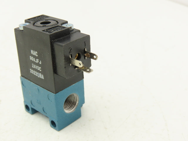 MAC 35A-AAA-DDAJ-1KJ Pneumatic Air Valve 1/8" NPT 3-Way/2-Pos 24V 120 PSI