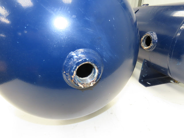 Manchester Tank 33346 Horizontal Air Receiver Tank 15 Gallon 200 PSI Lot of 2