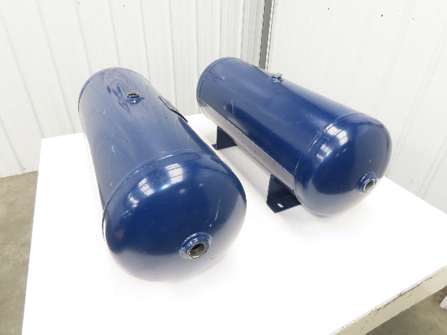 Manchester Tank 33346 Horizontal Air Receiver Tank 15 Gallon 200 PSI Lot of 2