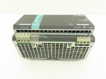 Siemens 6EP1437-3BA00 SITOP Modular Power Supply 24VDC 40A Out 480V 3Ph In
