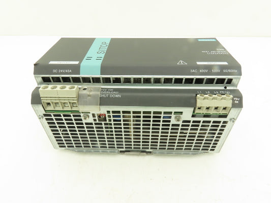 Siemens 6EP1437-3BA00 SITOP Modular Power Supply 24VDC 40A Out 480V 3Ph In