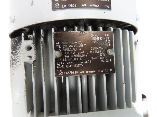 Schmalz AF 100L/2L-11L SB-M Regenerative Vacuum Blower 108cfm 3.6kw 230/460V 3PH