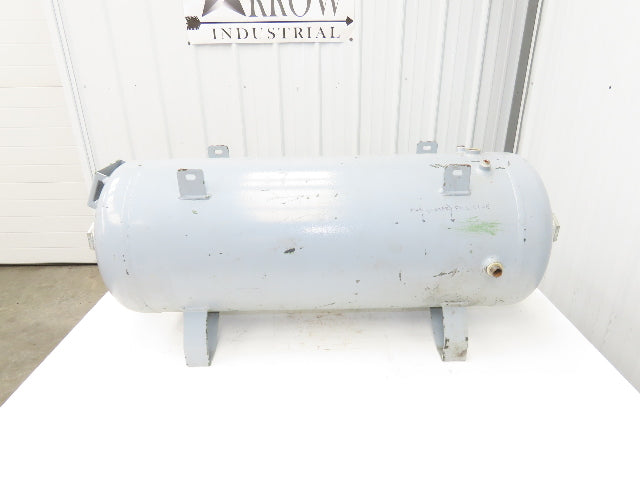 Horizontal Air Receiver Tank 17 Gallon Water Holding Tank 150PSI
