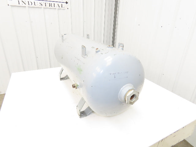Horizontal Air Receiver Tank 17 Gallon Water Holding Tank 150PSI