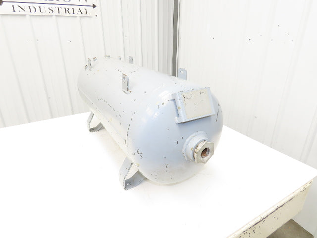 Horizontal Air Receiver Tank 17 Gallon Water Holding Tank 150PSI