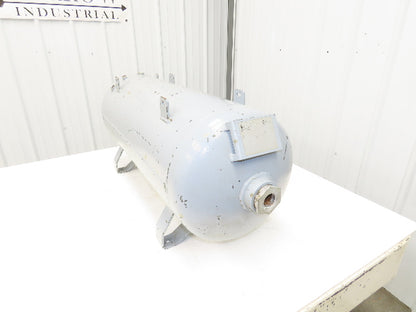 Horizontal Air Receiver Tank 17 Gallon Water Holding Tank 150PSI