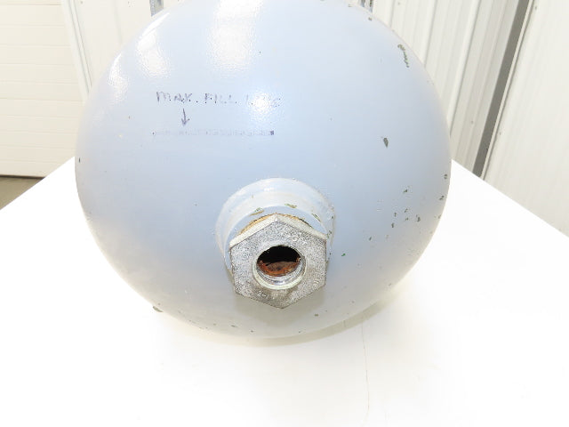 Horizontal Air Receiver Tank 17 Gallon Water Holding Tank 150PSI