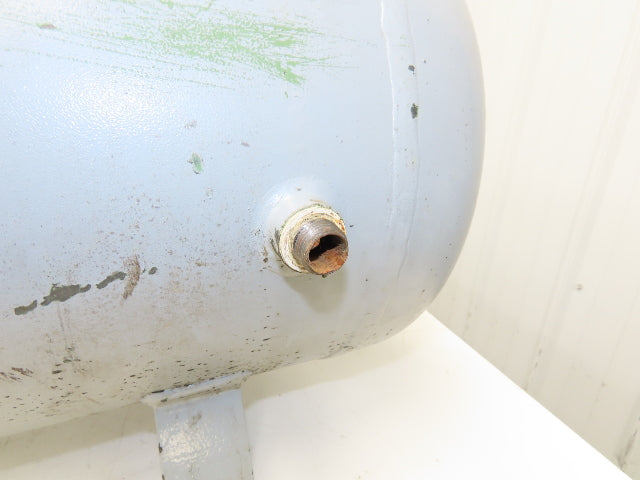 Horizontal Air Receiver Tank 17 Gallon Water Holding Tank 150PSI