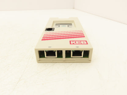 KEB 00F5060-F000 Combivert EtherCAT Operator Control Panel / Interface Module