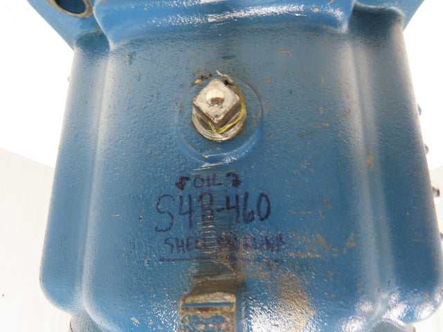 Cone Drive SHV50-Y0B Worm Gearbox 15:1 Reducer 10Hp 116 RPM 3-7/16" Hollow Shaft
