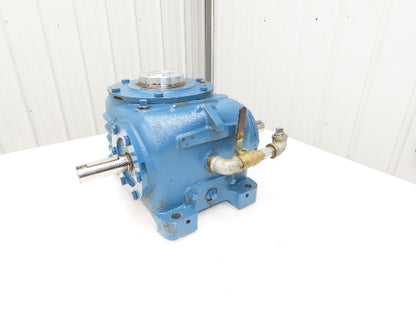 Cone Drive SHV50-Y0B Worm Gearbox 15:1 Reducer 10Hp 116 RPM 3-7/16" Hollow Shaft