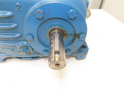 Cone Drive SHV50-Y0B Worm Gearbox 15:1 Reducer 10Hp 116 RPM 3-7/16" Hollow Shaft
