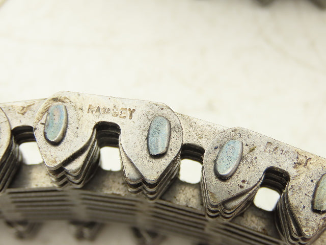 Ramsey D7408 Silent Chain Duplex  (DUP 7-15-7) 1/2" Pitch x 2" Wide 4'-5" Length