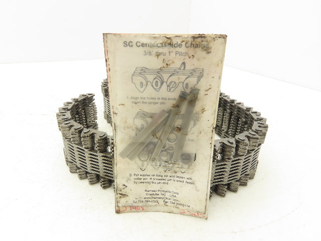 Ramsey D7408 Silent Chain Duplex  (DUP 7-15-7) 1/2" Pitch x 2" Wide 4'-5" Length