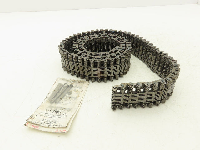 Ramsey D7408 Silent Chain Duplex  (DUP 7-15-7) 1/2" Pitch x 2" Wide 4'-5" Length