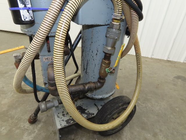 Hilco Portable Coolant Oil Filter Cart 11.4GPM Pump 120V 3/4Hp Filters