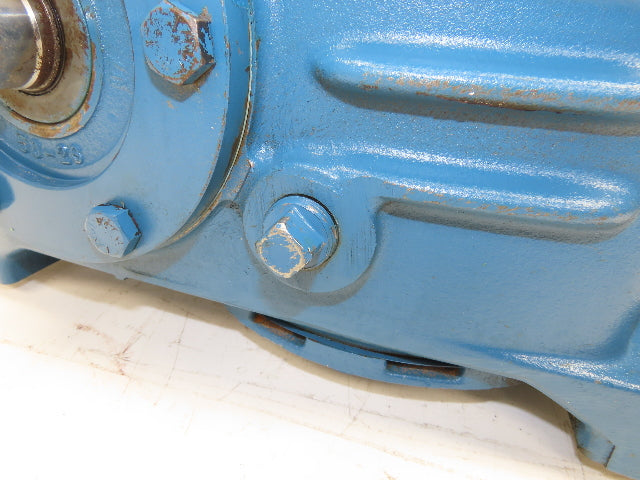 Cone Drive SHV50-Y0B Worm Gearbox 15:1 Reducer 10Hp 116 RPM 3-7/16" Hollow Shaft