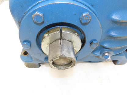 Cone Drive SHV60B913-Y0A Worm Gearbox 20:1 Reducer 12.5Hp 88 RPM Hollow Shaft