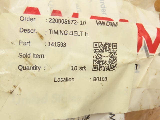 Ramsey D7408 Duplex Silent Chain (DUP 7-15-7) 1/2" Pitch x 2" x 180" Length Used