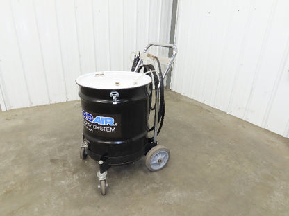 Guard Air 79SG Syphon Spray System Air Powered 12" Nozzle 20 Gal Drum