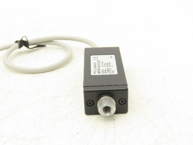 Millibar MP30V-04-F2-QD Programmable Vacuum Switch 10.0-101.3kPa 12-24VDC PNP