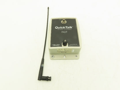 Ritron UHF RQT-452 Quick Talk Wireless Voice Alerting Transmitter Radio