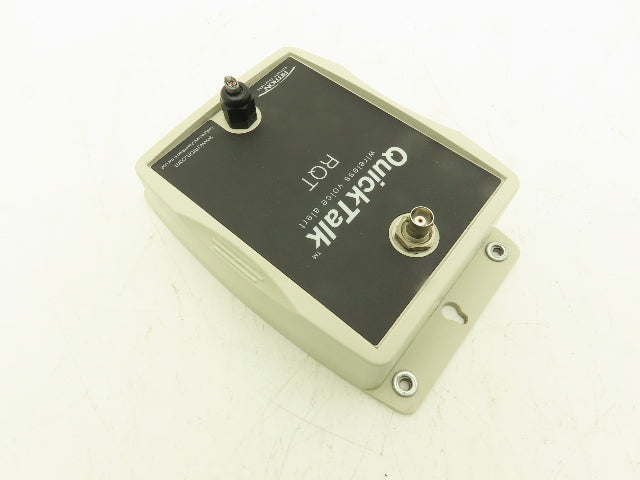 Ritron UHF RQT-452 Quick Talk Wireless Voice Alerting Transmitter Radio