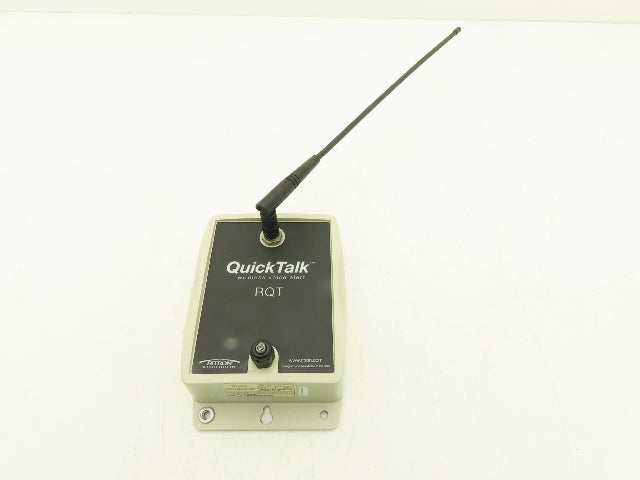Ritron UHF RQT-452 Quick Talk Wireless Voice Alerting Transmitter Radio