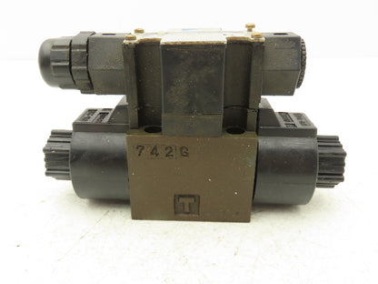 Daikin LS-G02-2CA-20-EN Hydraulic Directional Control Solenoid Valve 100/110V