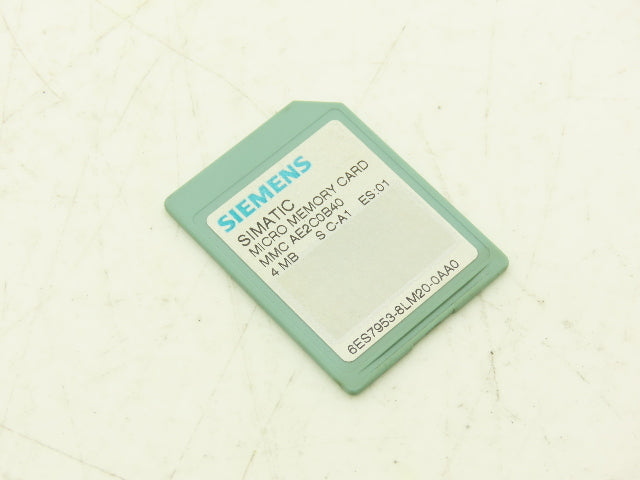Siemens 6ES7953-8LM20-0AA0 SIMATIC S7 Micro Memory Card MMC 4MB