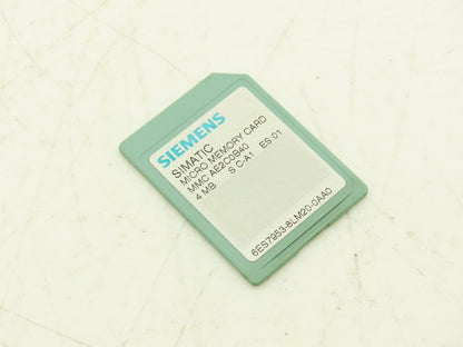 Siemens 6ES7953-8LM20-0AA0 SIMATIC S7 Micro Memory Card MMC 4MB